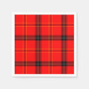 Recherche de tartan écossais serviettes Rouge