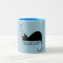 Recherche de silhouette de chat tasses Adorable