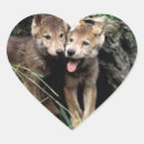 Recherche de loups autocollants Pour enfants