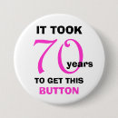 Recherche de anniversaire 70 badges Humour