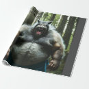 Recherche de loup garou papier cadeau Horreur