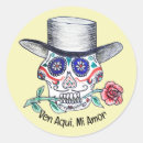Suche nach calavera aufkleber Dia de los muertos