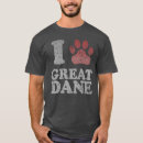 Recherche de great dane tshirts Chien