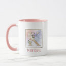Recherche de lettres fleuries tasses Doré
