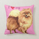 Recherche de spitz coussins Pomeranian