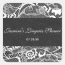 Recherche de dentelle noire autocollants Illusion