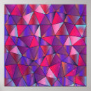 Recherche de triangle rose posters Abstrait