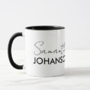 Recherche de ajoutez un nom tasses Élégant