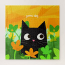 Recherche de chats noirs puzzles Pour elle