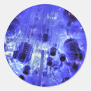 Recherche de bleu électrique autocollants Moderne