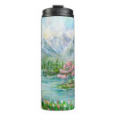 Recherche de peinture de cascade tasses Montagnes