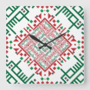 Recherche de broderie horloges Motif