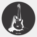 Recherche de guitare noire autocollants Pour tous