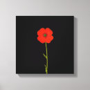 Suche nach schwarzer hintergrund leinwandbilder Mohn