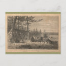 Recherche de feu de camp cartes postales Voyage