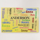 Recherche de cloud puzzles Typographie