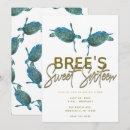Recherche de tortues bleues invitations Moderne