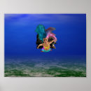 Recherche de sirène posters Poisson