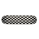 Recherche de checkered skateboards Blanc