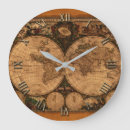 Recherche de vieux monde horloges Cartographie