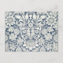 Recherche de william morris design cartes postales Feuille