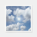 Recherche de ciel bleu nuageux serviettes Nuages