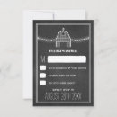 Recherche de menu tableau noir invitations Rsvp