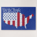 Suche nach amerikanische puzzle Rot weiß und blau