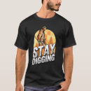 Recherche de or de creusement tshirts Argent