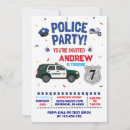 Recherche de policier invitations Pour enfants
