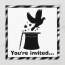 Recherche de montre invitations Magicien