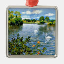 Recherche de lac de cygne ornements Cygnes