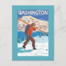 Recherche de affiche de ski cartes postales Neige