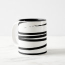 Recherche de lignes noires tasses Élégant