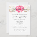 Recherche de fleur de pivoine invitations Bébé fille