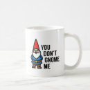 Recherche de gnomes drôles tasses Jardin