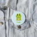 Suche nach grüner frosch buttons Niedlich