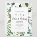 Recherche de feuille eucalyptus mariage invitations Vert
