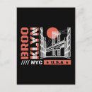 Suche nach brooklyn brücke postkarten New york city