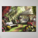 Recherche de banc de jardin posters Paysage