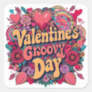 Recherche de saint valentin vintage autocollants Rétro