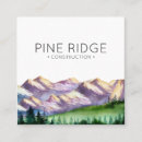 Recherche de montagne cartes visite Simple