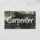 Suche nach carpenter visitenkarten Rustikal