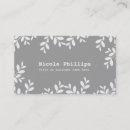 Recherche de feuille gris cartes visite Moderne