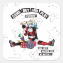 Suche nach harley quinn aufkleber Dc comic
