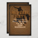 Recherche de wild west anniversaire invitations Pays