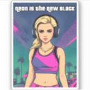 Suche nach vaporwave aufkleber Synthwave