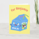 Recherche de laitier vœux cartes Mignon