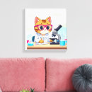 Suche nach kawaii cartoon leinwandbilder Katze