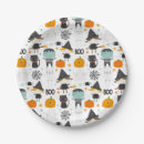 Recherche de halloween assiettes en papier Enfants